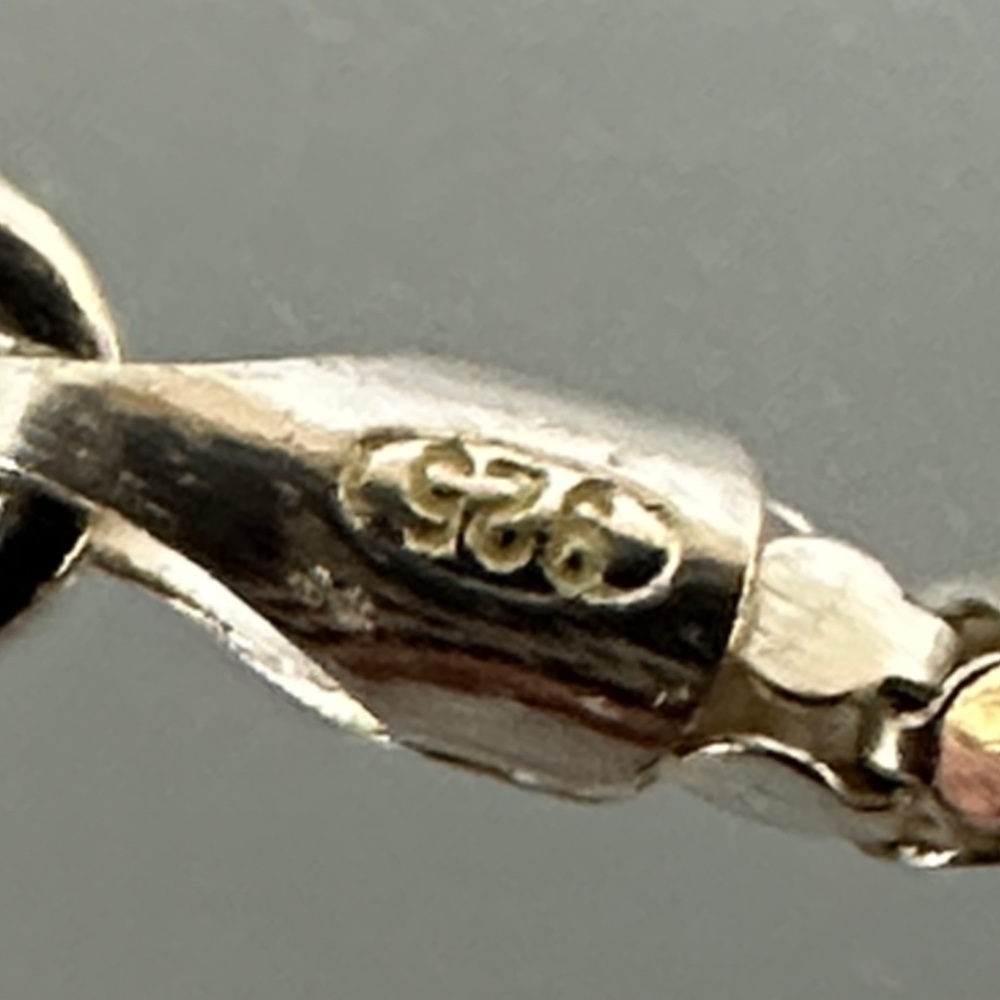 925 sterling silver make in italy Chain Necklace - Picture 5 of 9